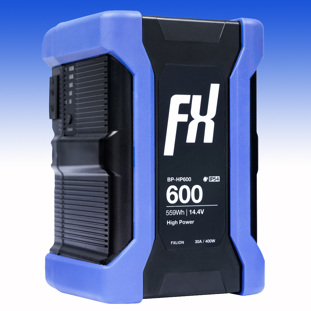 Wasserdichte 14,4V V-Mount Hochleistungsbatterie FXLION (FX-BPHP600) 14,4V 38.8Ah 559Wh