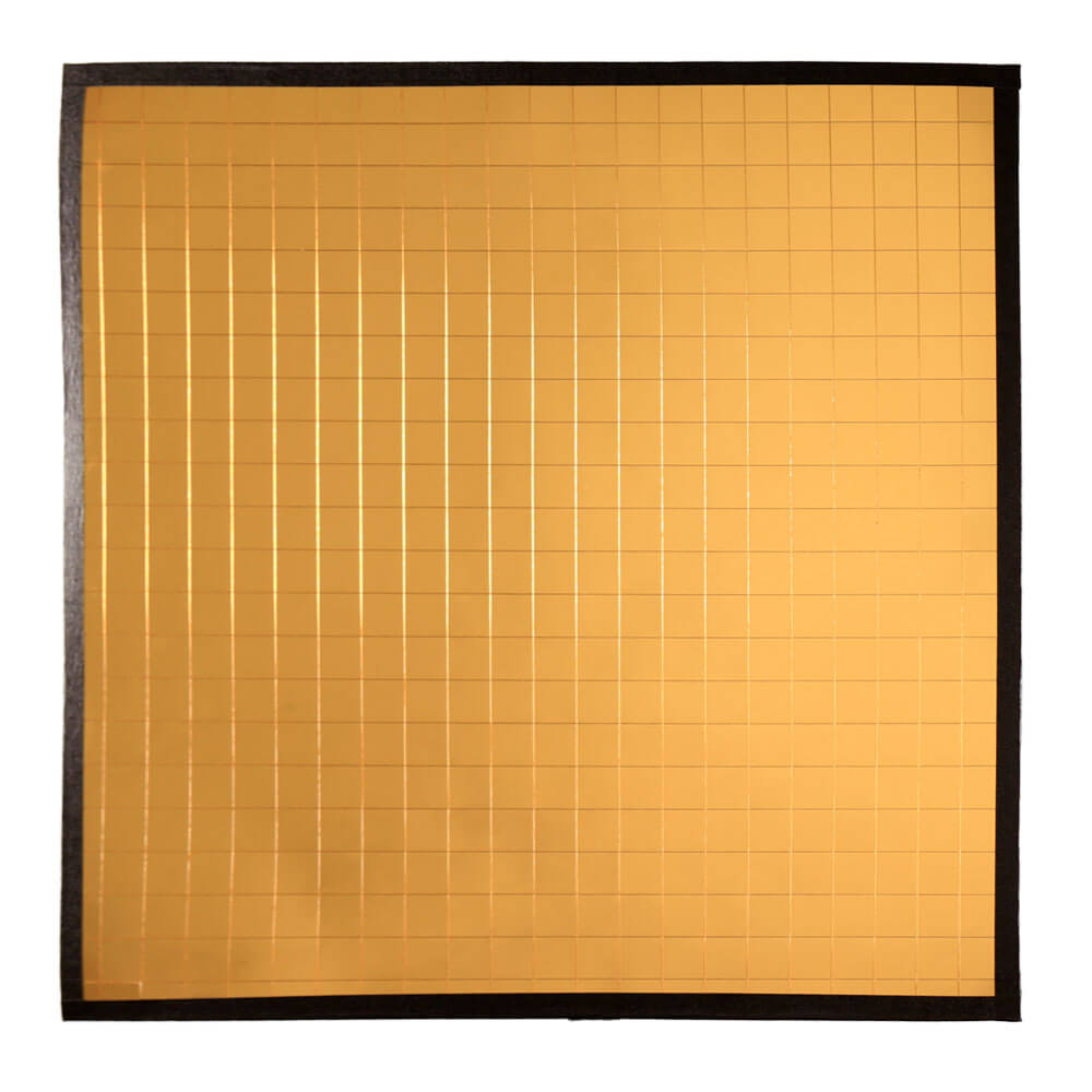 M-45G20 RayFlex Multispiegel Reflektor Gold 45x45cm mit 20mm großen Kacheln