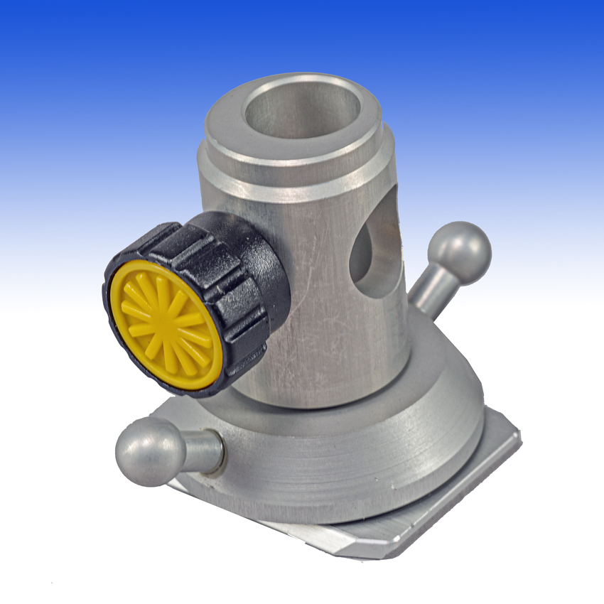 DLR-LOCK Schiebearretierung zum Anbringen und Arretieren von EFLECT-Reflektoren für DLGA750 Gelenkarm