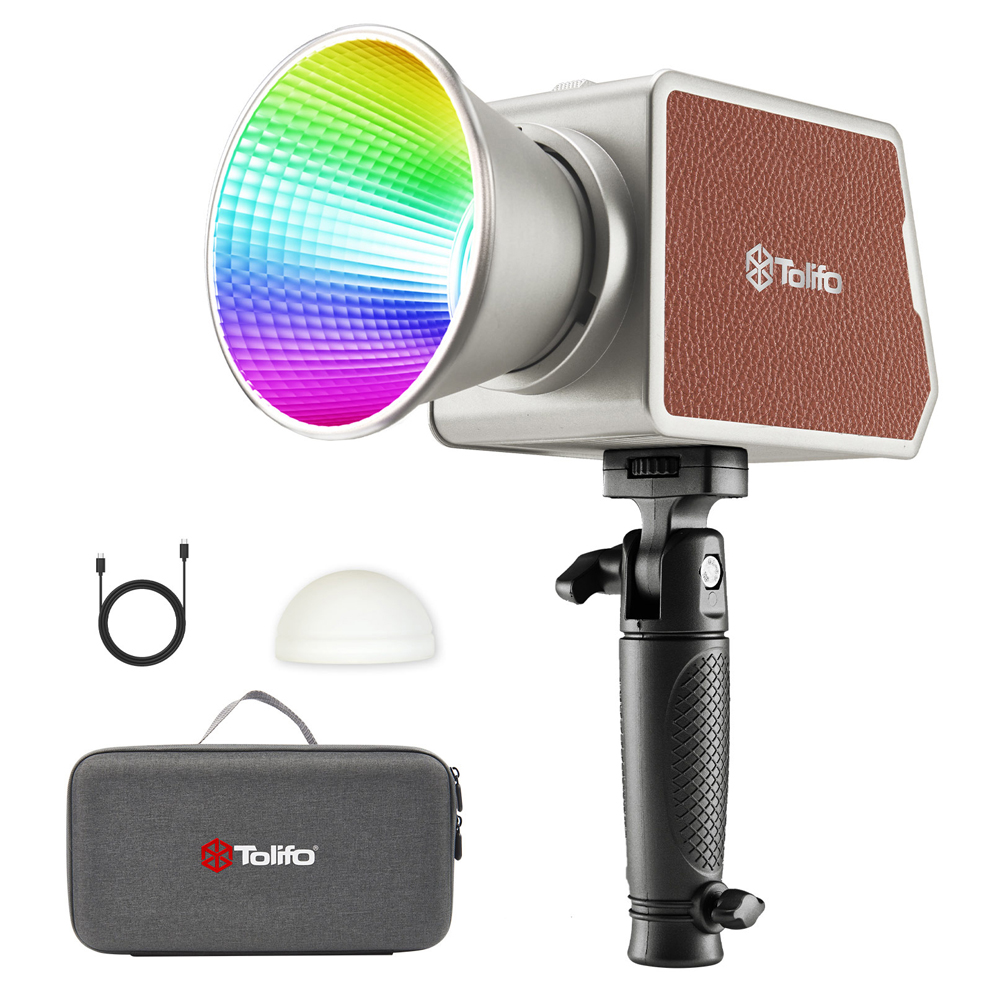 PL-100RGB PALM LED Set TOLIFO helles Licht Akku und Strom - LIEFERBAR