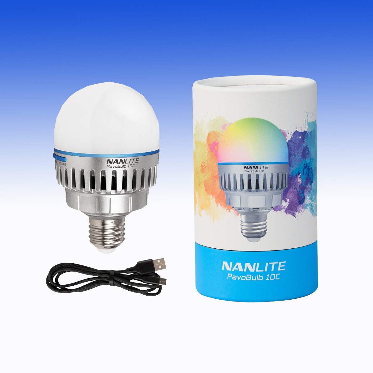 Nanlite PavoBulb 10C RGBWW  - Fernsteuerbare LED Birne mit 36000 Farben