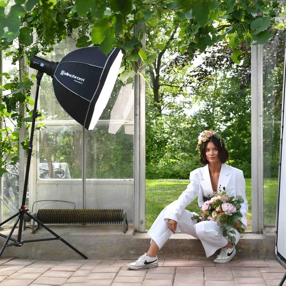 Elinchrom Wedding Kit OnLocation Softbox with THREE battery flash (EL-20945) - NEU !