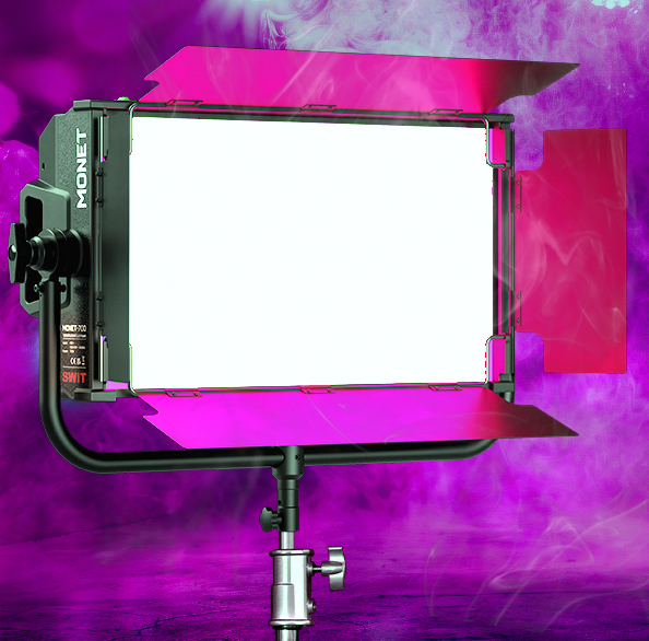 SWIT MONET-700 RGBWW Professional Panel LED Light 700W - 20.000 lux 