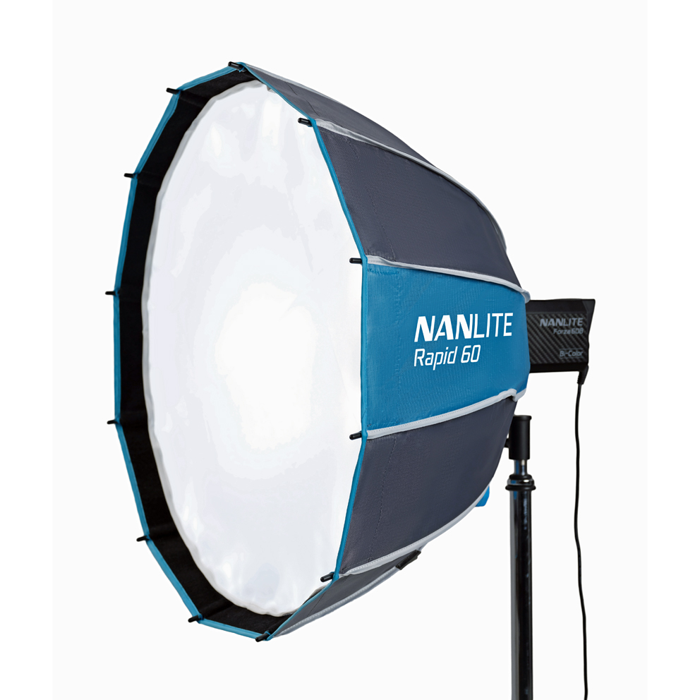 Nanlite Rapid 60 Parabolic Softbox (SB-FM-RP60) mit FM- und Bowens-Anschluß
