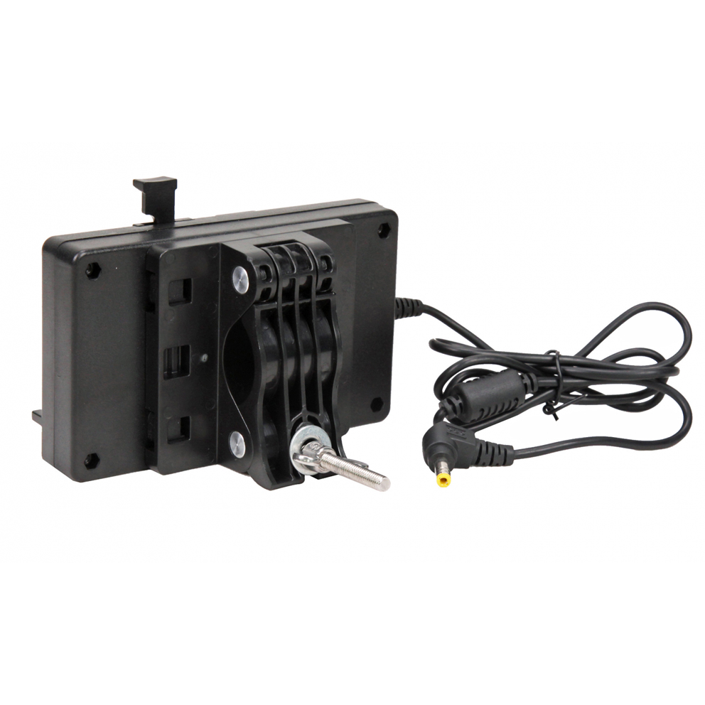 NANLITE Akku-Halterung BT-BA-V mit V-Mount Halterung und Hohlraumstecker 