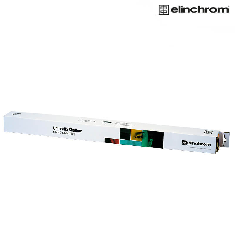 Elinchrom Umbrella Shallow (Flach) Silver 105cm (E26348)