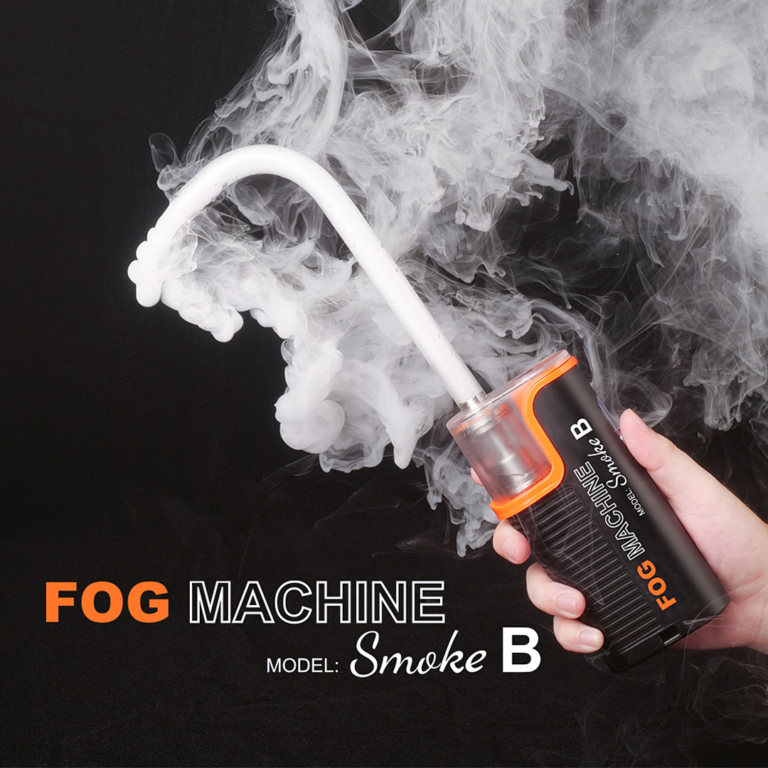 LENSGO SMOKE B Fog Machine Rauch- und Nebelmaschine Starterset