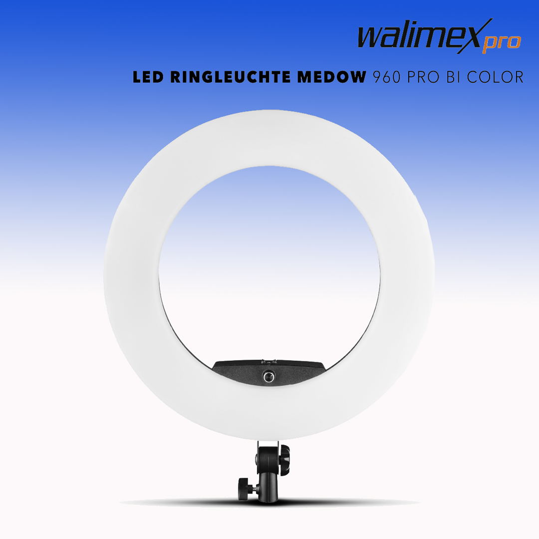 Walimex pro LED Ringleuchte Medow 960 Pro Bi Color