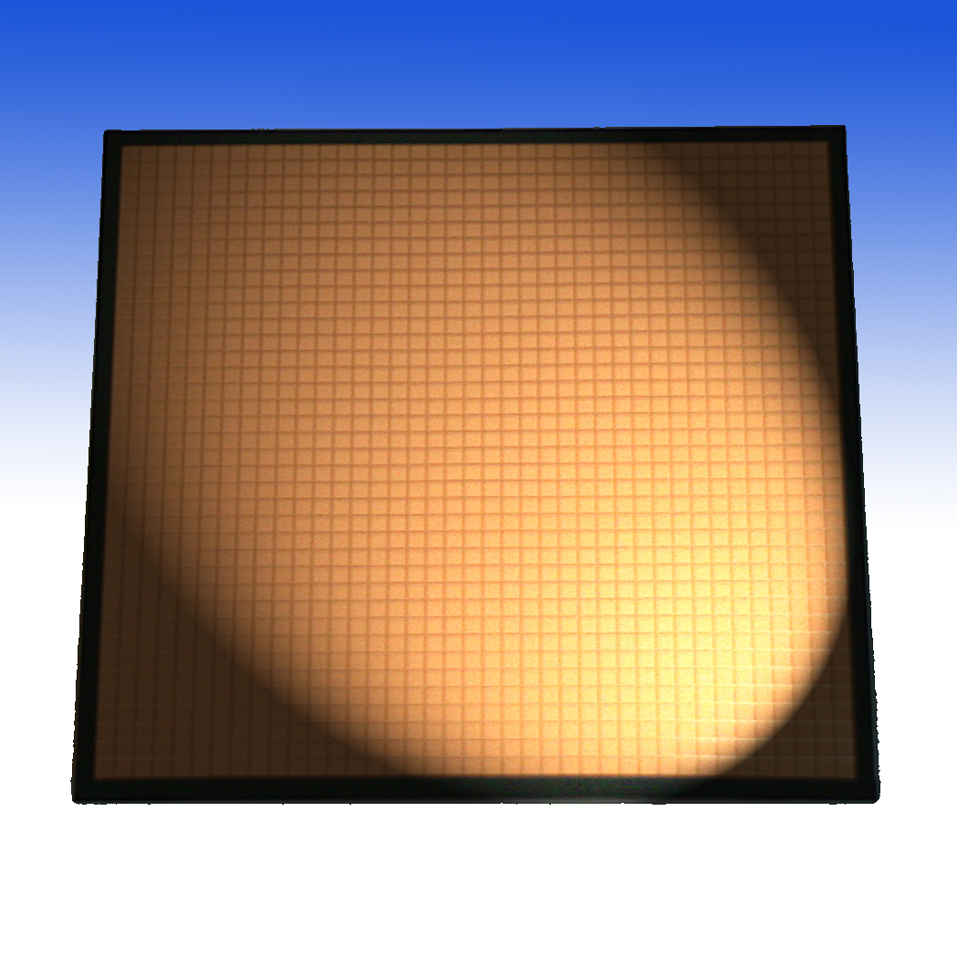 DEFR-MG1 Multispiegel-Reflektor für Magnetanschluß 20 x 20cm Gold #1