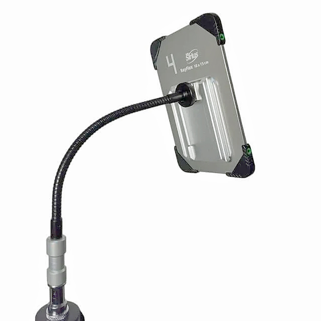 M-45s25s Kit mit je 4 RayFlex Multispiegel-Reflektoren 45 x 45cm und 25 x 25cm in Silber