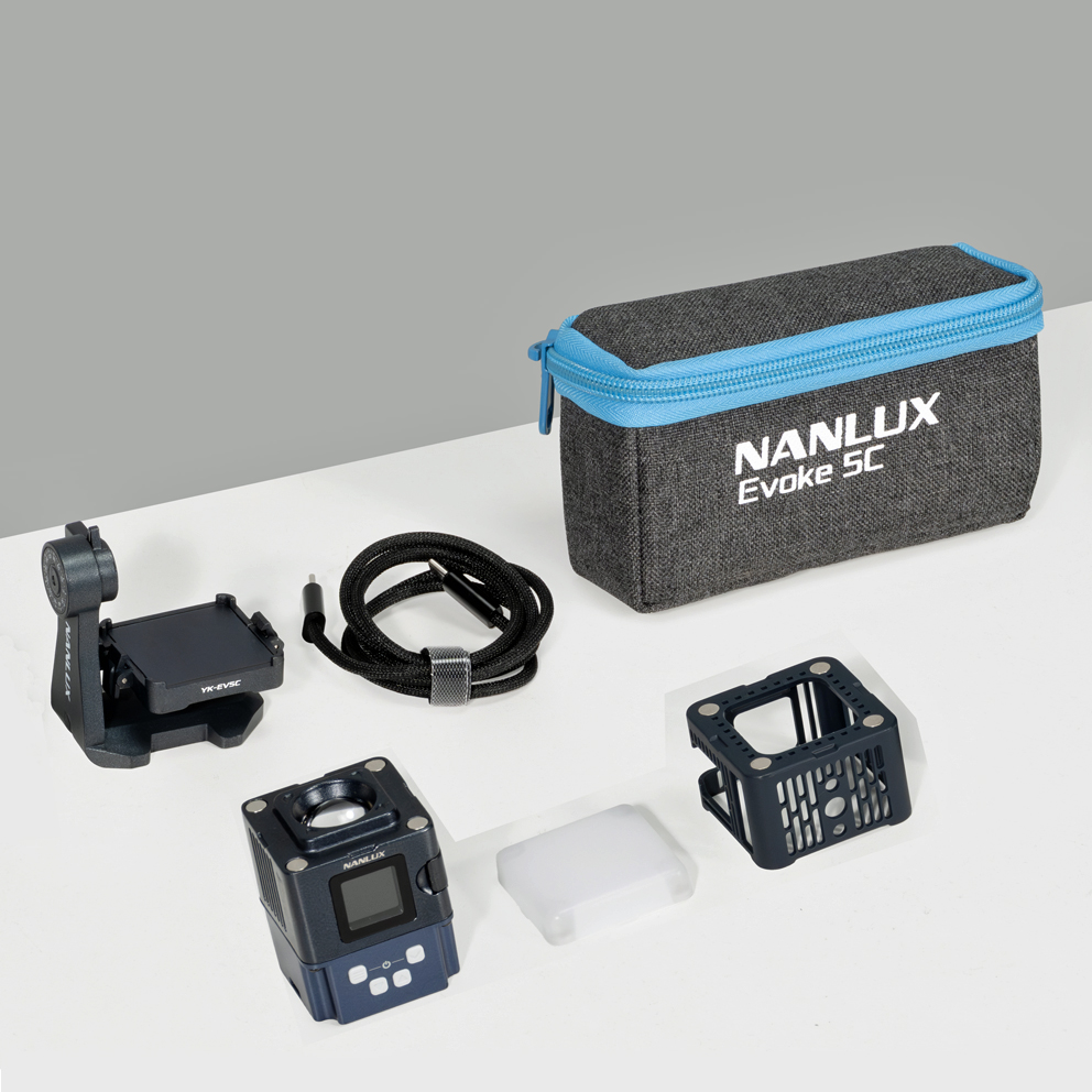 Nanlux Evoke 5C Full-color Spot Light mit Nebula C8 Light Engine - Anfang Mai lieferbar