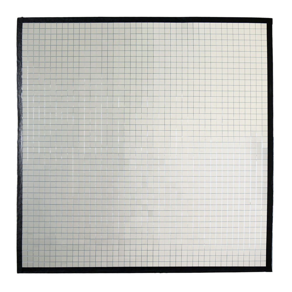M-45s25s Kit mit je 4 RayFlex Multispiegel-Reflektoren 45 x 45cm und 25 x 25cm in Silber