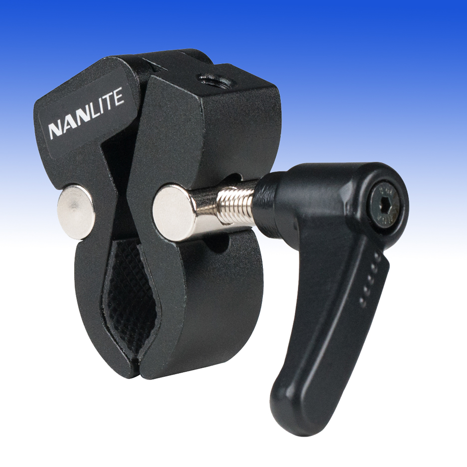 Nanlite Mini Super Clamp - Extra starke Klemme mit 1/4" und 3/8" Gewinde (NL-AS-MSC)