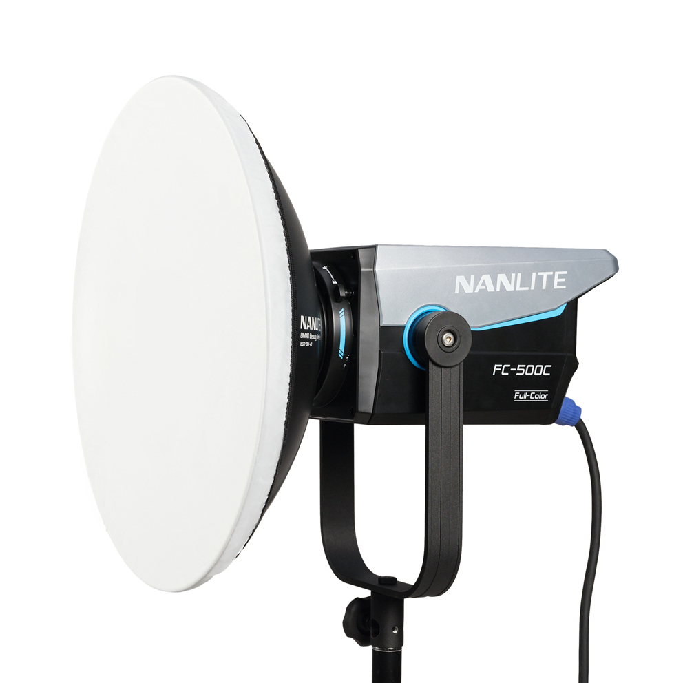 Nanlite BM40 Beauty Dish Reflektor mit Bowens Mount plus Wabengitter und Diffusor - NEU