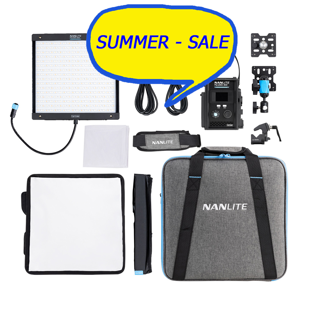 Nanlite PavoSlim 60C RGBWW LED-Leuchte (NL-PS60C) - SCHNELLVERSAND