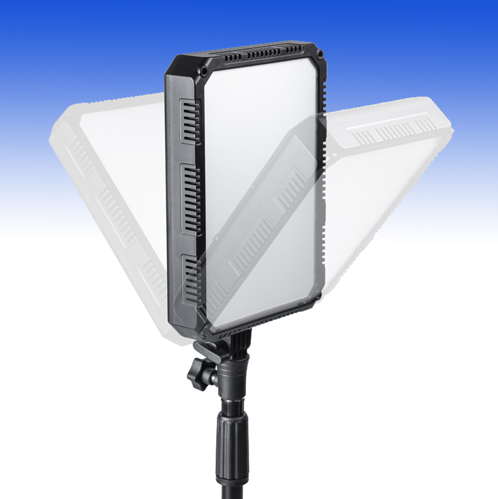 Kaiser Fototechnik LED-Desktop-Leuchtenset PL24 Vario 2Kit, variable Farbtemperatur 3200 – 5600 K