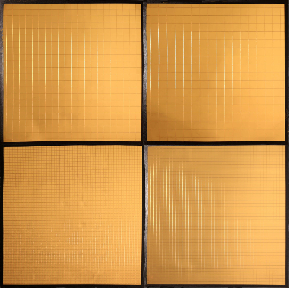 M-45G10 EverSirius RayFlex Multimirror Reflektor Gold 45x45cm mit 10mm Kacheln