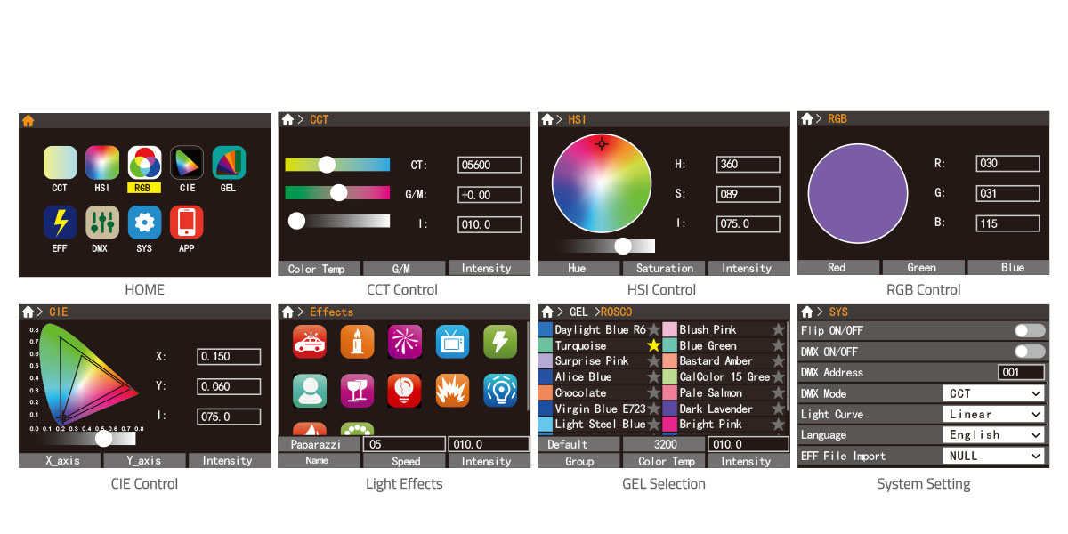SWIT CL-M100C tragbare Mini-Studio-RGBW-LED-Leuchte - 100W - 3000 Lux