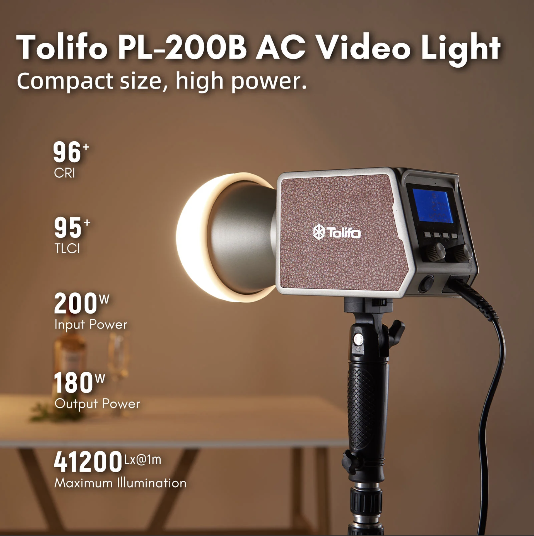 PL-200B AC PALM Bi-Color LED TOLIFO sehr helles Licht Akku und Strom - LIEFERBAR PL-200B AC PALM Bi-Color LED TOLIFO sehr helles Licht Akku und Strom - LIEFERBAR