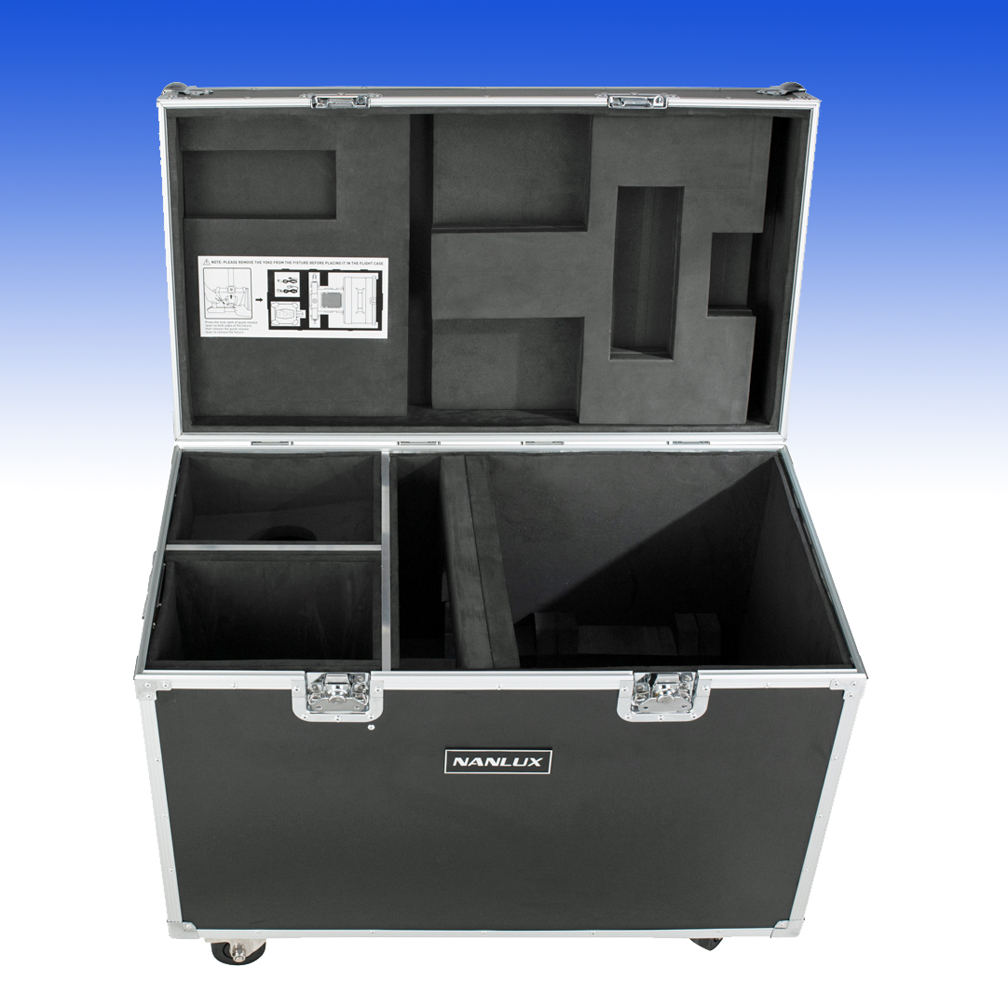 Nanlux Flightcase für die Evoke 1200 und FL-35 Fresnel ( NX-FC-EV1200-FL)