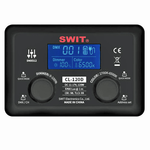 SWIT CL-120D Bi-color DMX SMD LED Panel Light 2:1 120W 3700Lux - FLASH SALE !