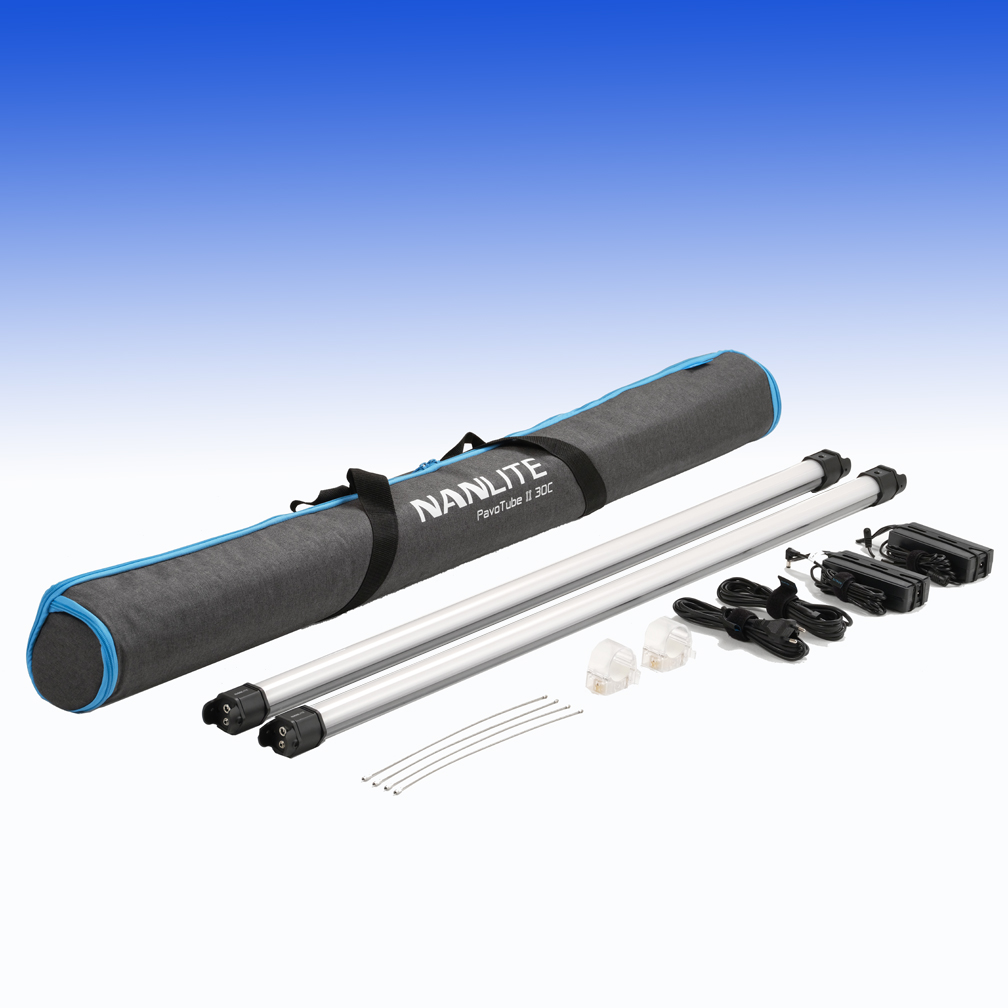 Nanlite PavoTube 30CII-K2 Dual-Kit mit Akku (NL-PT30CII-K2) - SCHNÄPPCHEN