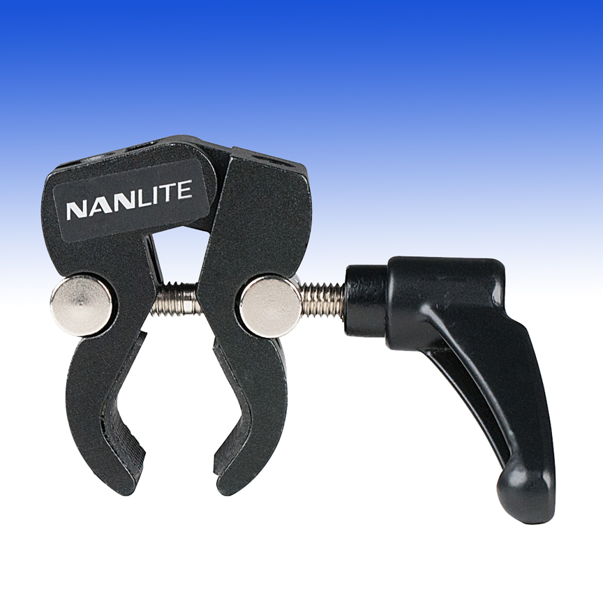 Nanlite Mini Super Clamp - Extra starke Klemme mit 1/4" und 3/8" Gewinde (NL-AS-MSC)