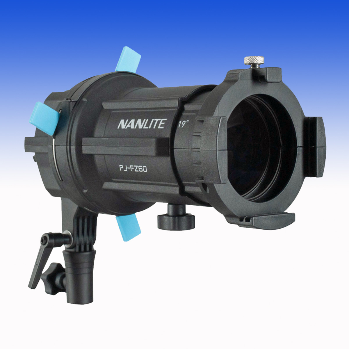 Nanlite Projektionsvorsatz mit 19° Objektiv zur Forza 60 II, 60B II, 60C und 150 (NL-PJ-FZ60-19)