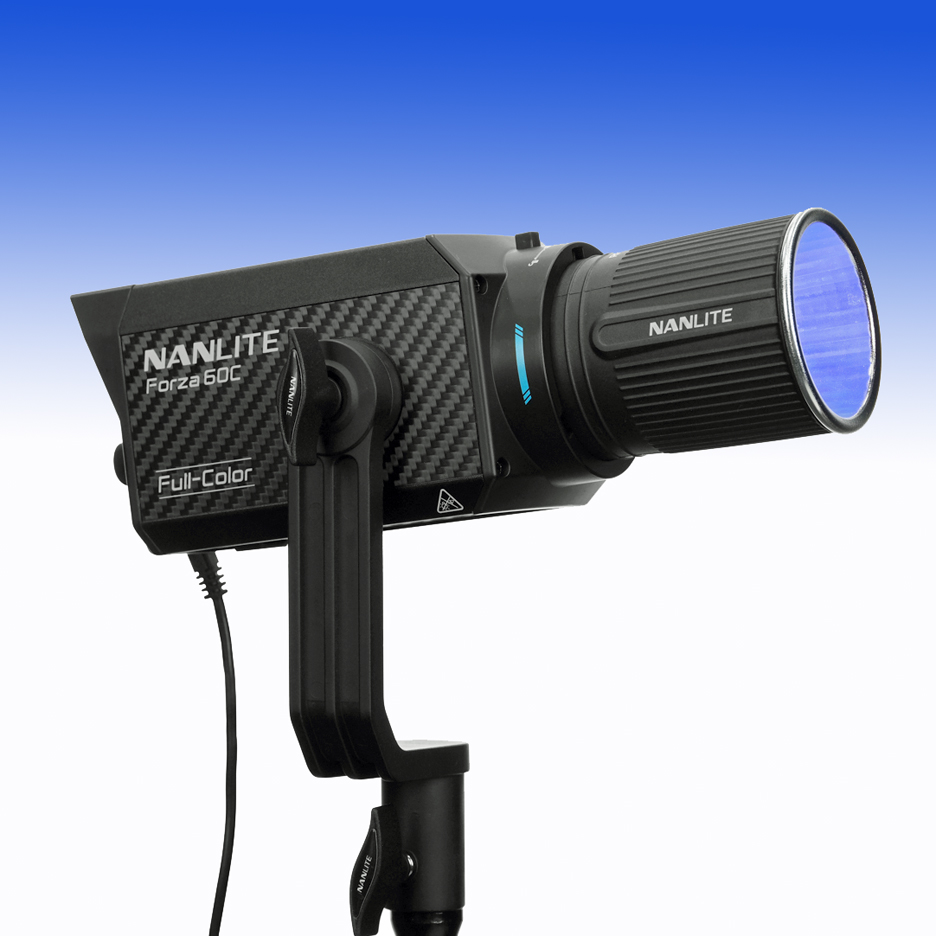 NANLITE FORZA 60C RGBLAC Vollfarben LED Studioleuchte für Foto und Video