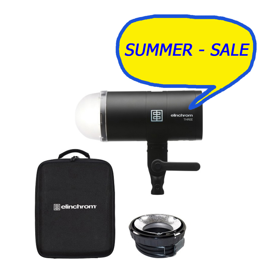 Elinchrom THREE Off Camera Flash Kit (E20941.1) - SALE !