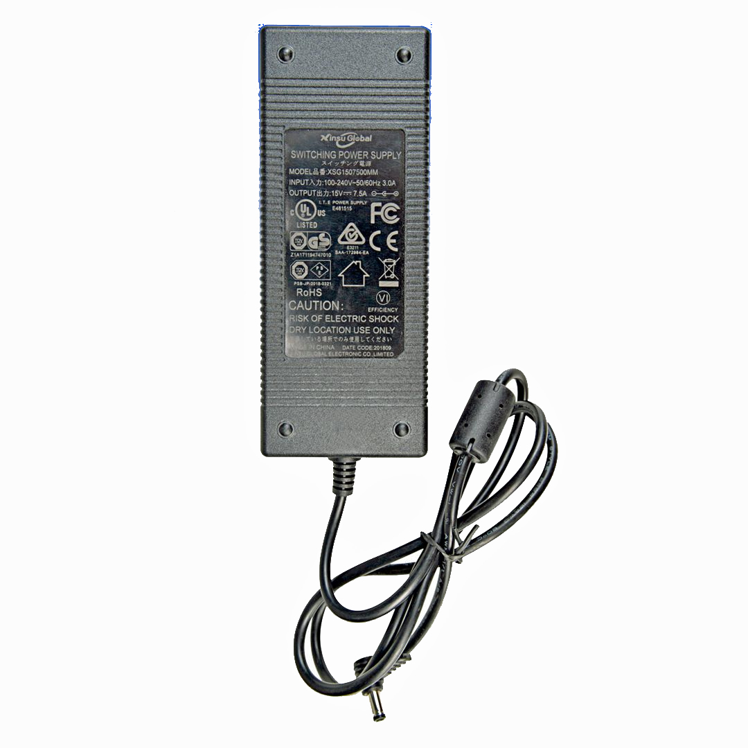 Nanlite AC-Adapter (Netzteil) 15V/4000mA mit DC-Stecker für PavoTube und andere Leuchten