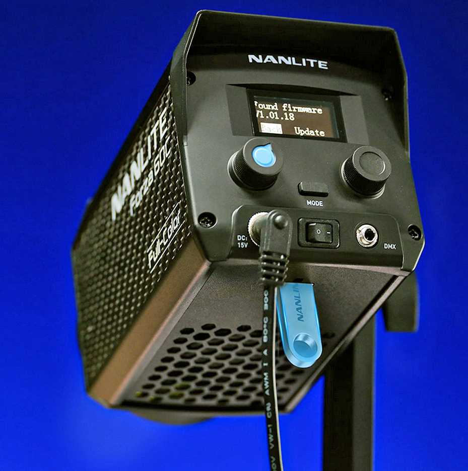 NANLITE FORZA 60C RGBLAC Vollfarben LED Studioleuchte für Foto und Video