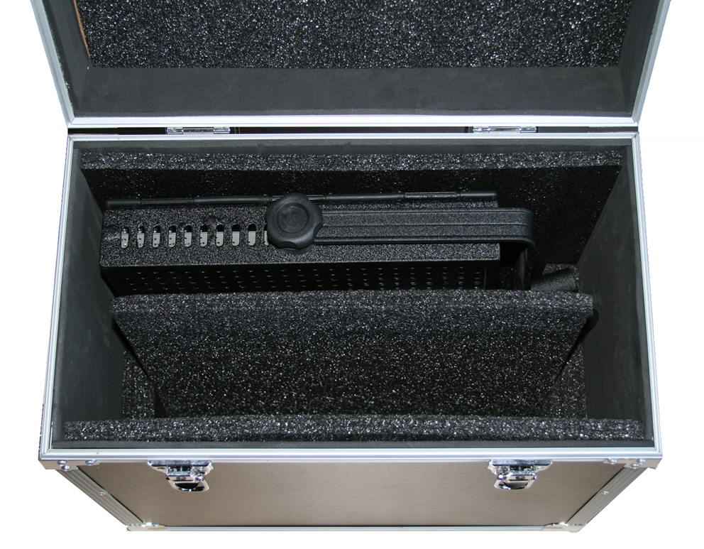 Lichtkoffer / Flightcase für 2 LED-Leuchten 47 x 40 x 23 cm (innen)