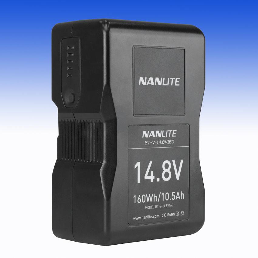 KAISER V-Mount-Akku BT-V-14,8V160 Li-Ion Akku 160 Wh von Nanlite