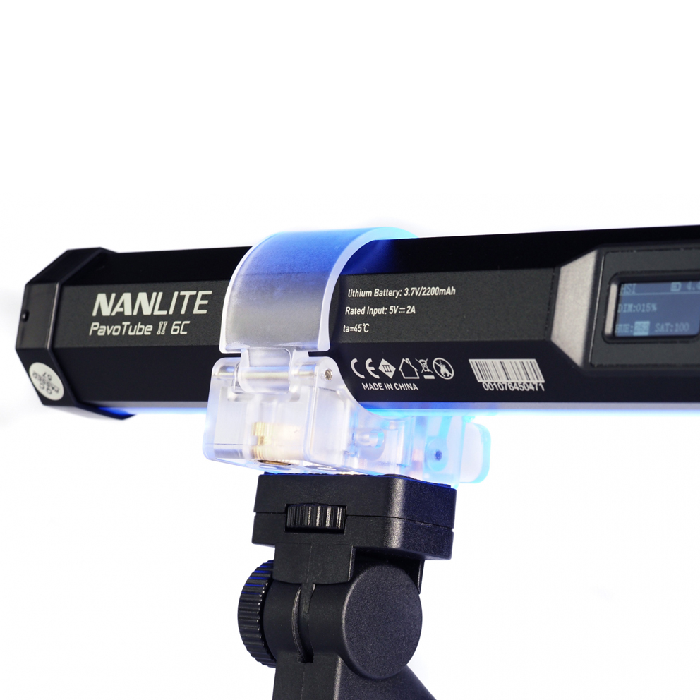 Nanlite Single Röhren-Befestigungsadapter (HD-T12-1-C)