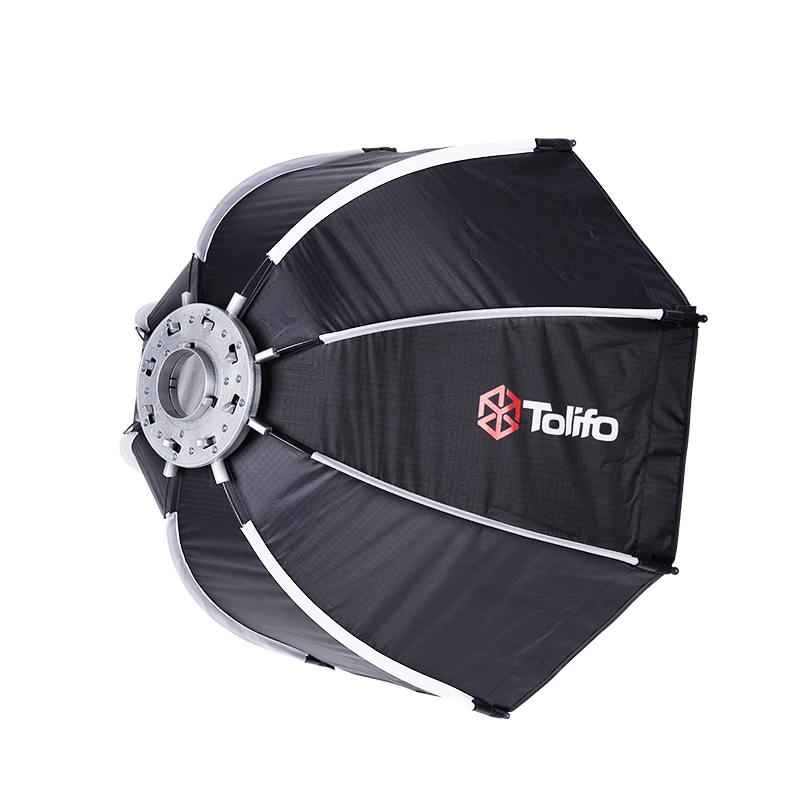 TOLIFO LKP-60 Octagon Softbox 60cm mit Mini-Bowens Anschluß TOLIFO LKP-60 Octagon Softbox 60cm mit Mini-Bowens Anschluß