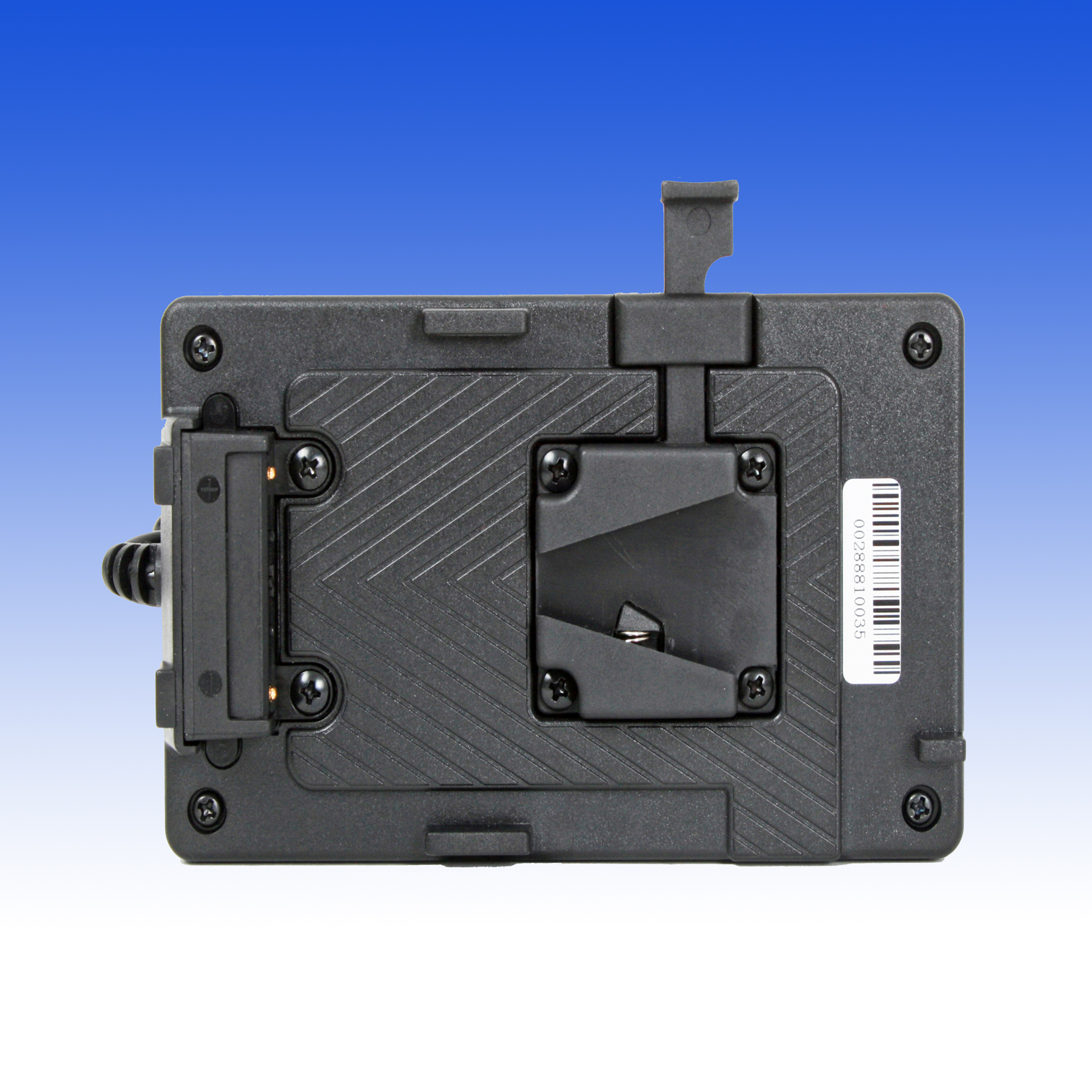 LEDGO V-Mount Adapter Platte zur Stromversorgung der LG-D300, LG-D300C, LG-D600, LG-D600C Fresnelleuchte mit V-Mount Akkus