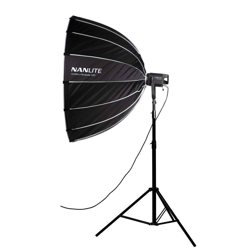 Nanlite Easy-up Parabolische Softbox 120cm (SB-PR-120Q) mit Bowens-Anschluß