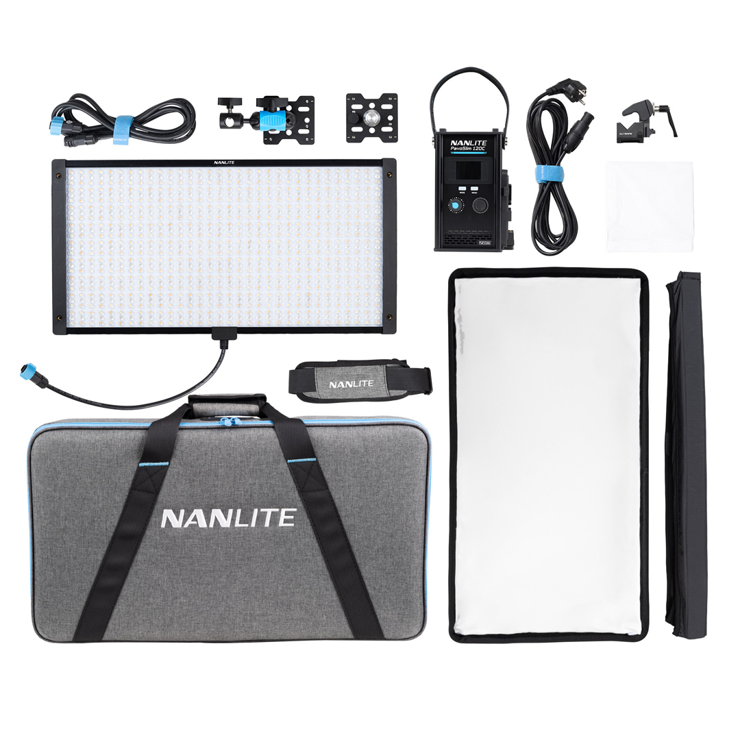 Nanlite PavoSlim 120C RGBWW LED-Leuchte (NL-PS120C)