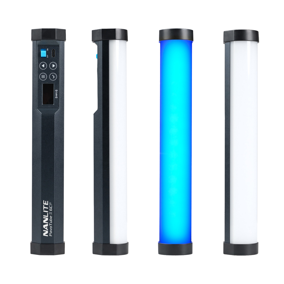 Nanlite Full-color Effektleuchte PavoTube II 6CP (NL-PT6CPII) - NEU !
