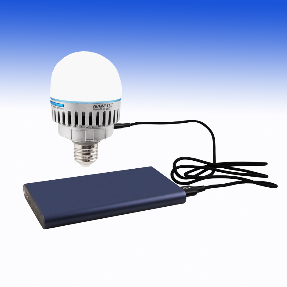 Nanlite PavoBulb 10C RGBWW  - Fernsteuerbare LED Birne mit 36000 Farben