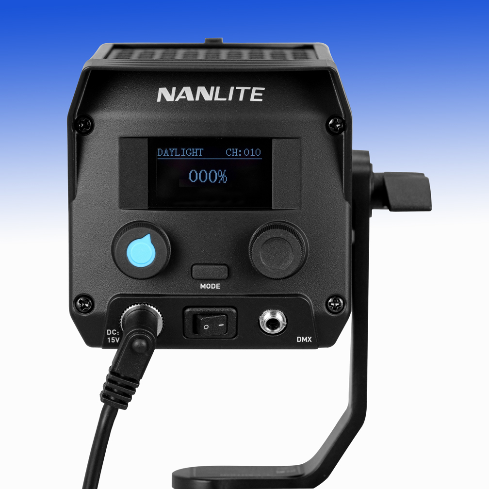 NANLITE FORZA 60 II Tageslicht Kit mit Bowens Adapter und Handgriff - Neue Version