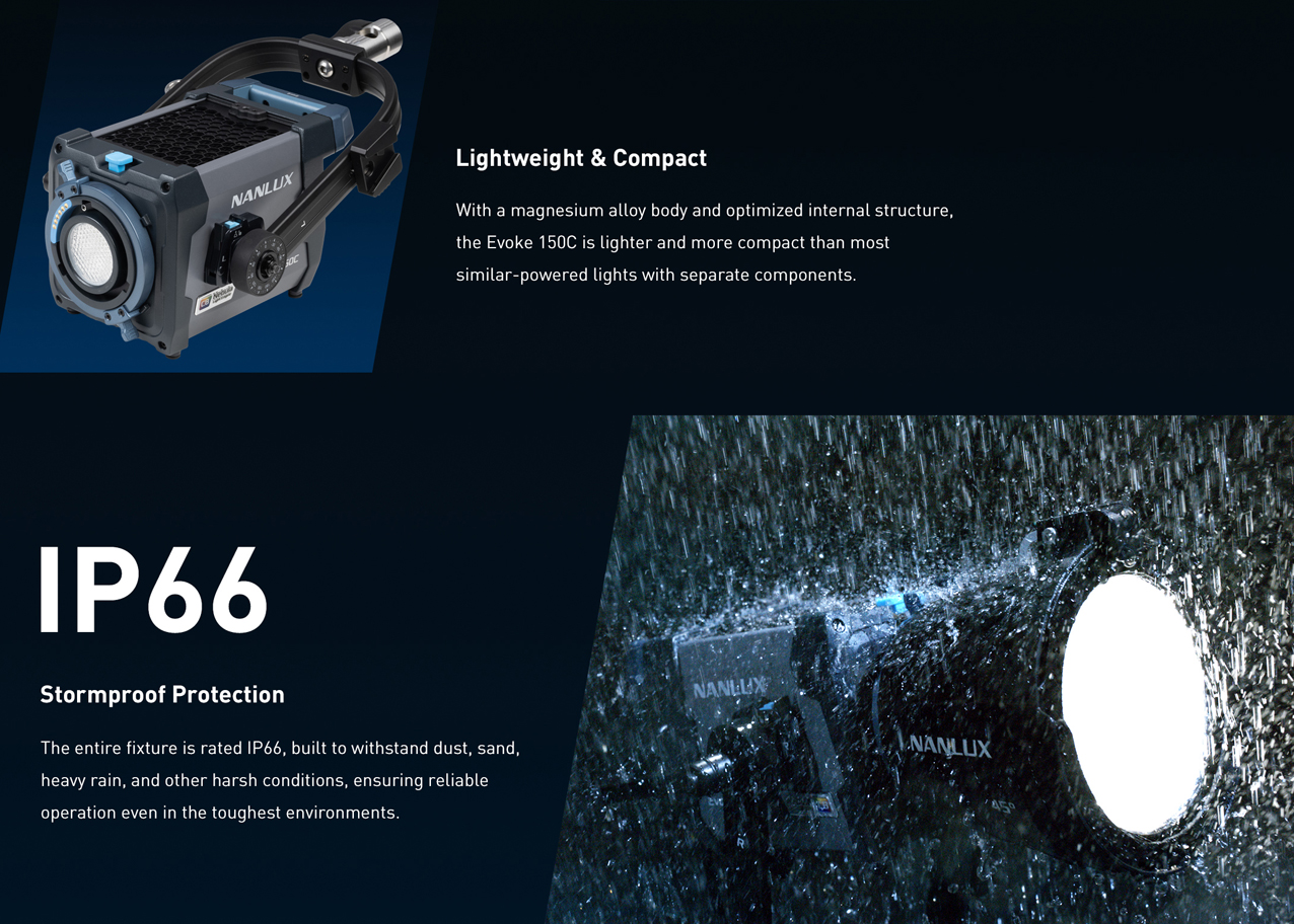 Nanlux Evoke 150C Full Color Nebula 8 Spot Light - Kommt am 8.11. - Bestellen !!