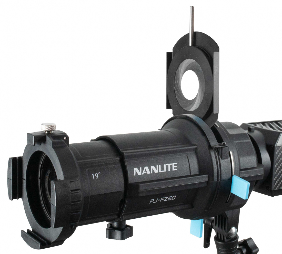 Nanlite Irisblende zu den  Projektionsvorsätzen PJ-FMM-19 und PF-FMM-36