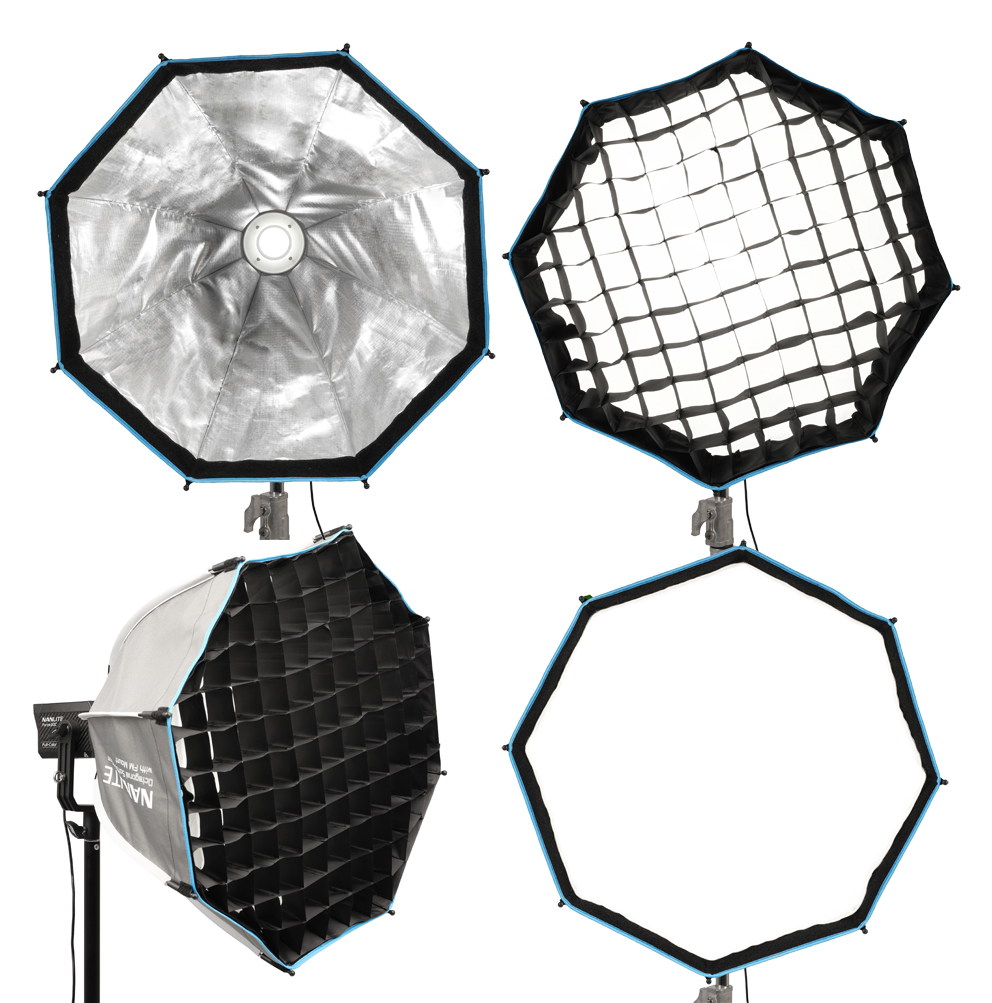 Nanlite Octagonale Softbox 40cm zu den Forza-, FC- und FS-Leuchten mit FM-Bajonett (SB-FMM-O-40)