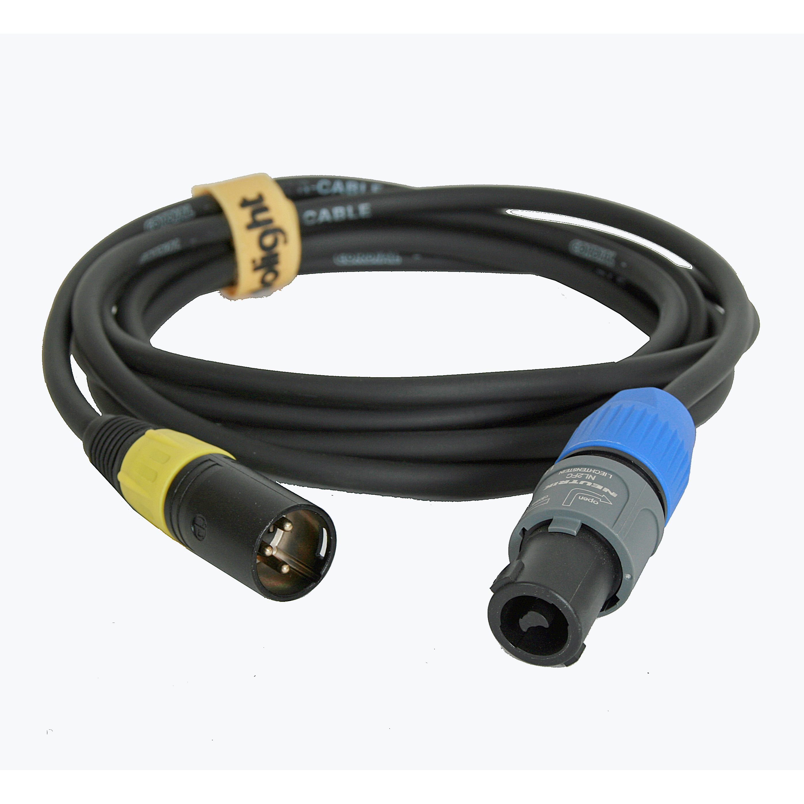 DPOW3XLR-SPEAK Kabel mit 3XLR und Neutrik SpeakON Anschlüssen