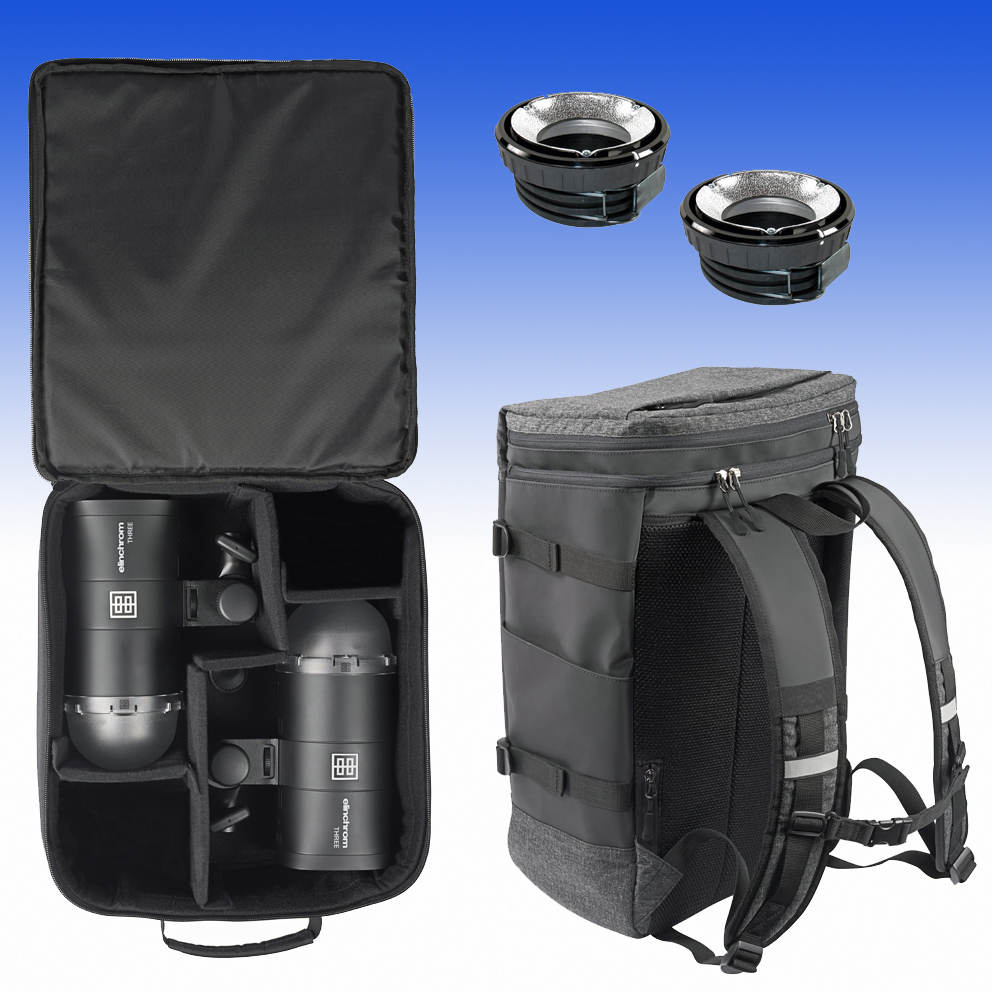 Elinchrom THREE Battery Monolight Dual Kit (E20942.2)