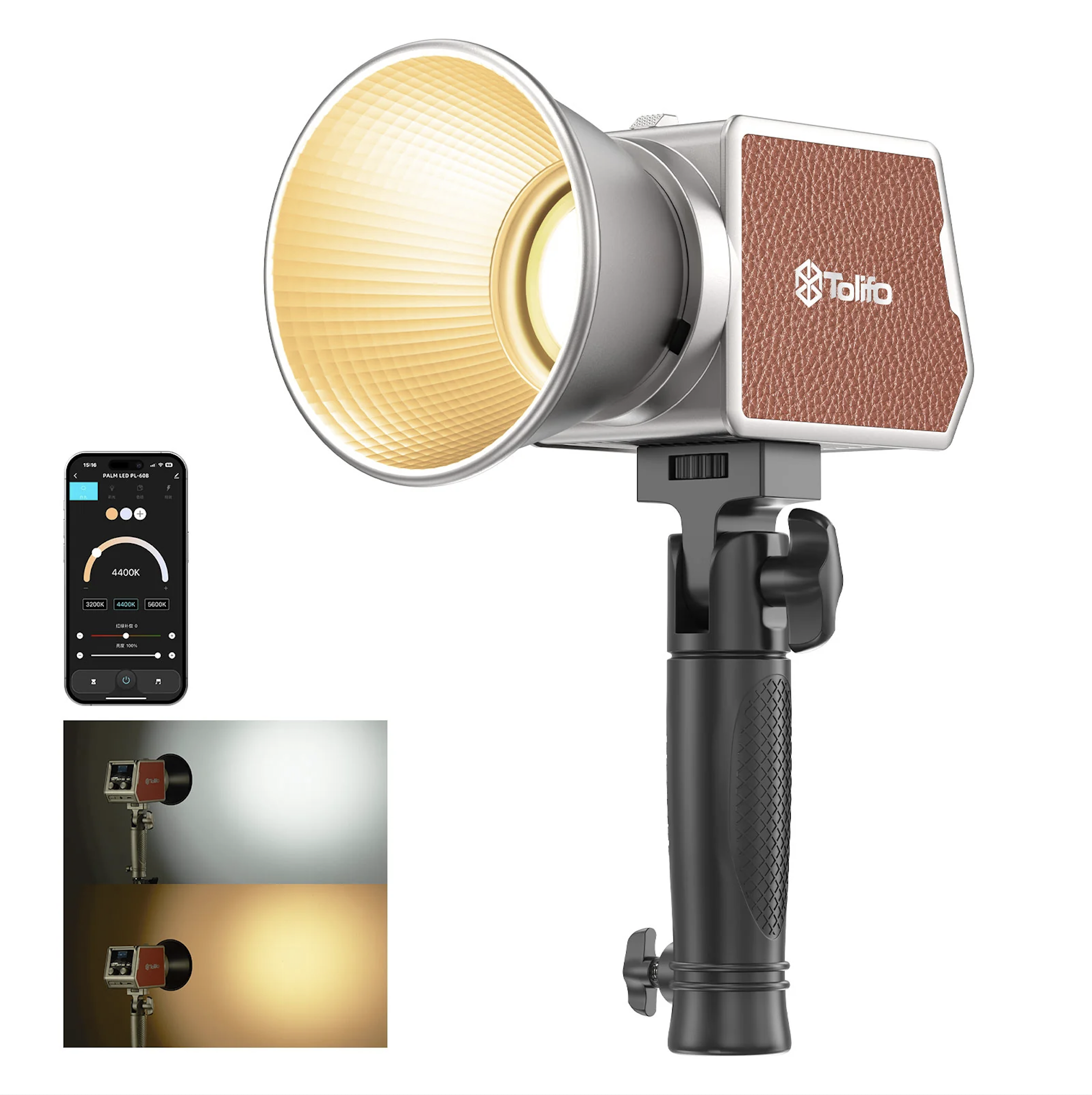 PL-60B PALM Bi-Color LED Leuchte TOLIFO - LIEFERBAR