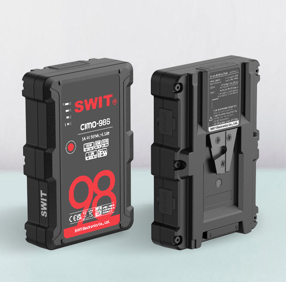 SWIT CIMO-98S 98Wh USB-C Slim Cine V-mount Battery mit 150W Dauerleistung