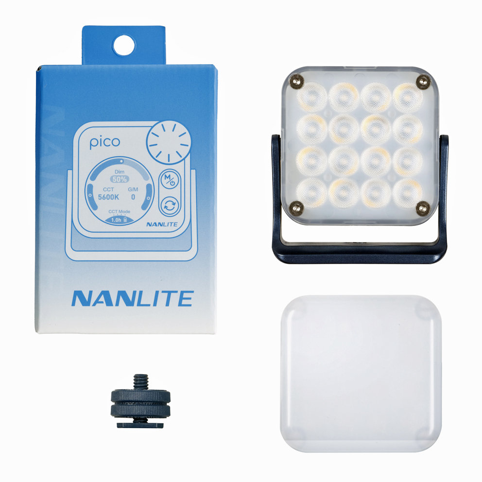 Nanlite PICO Vollfarb LED Leuchte im Taschenformat (NL-PC-B)
